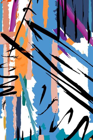 涂鸦印花华亿平台图片