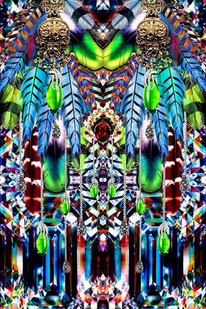 时尚印花华亿平台图片