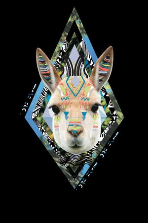 几何印花华亿平台图片