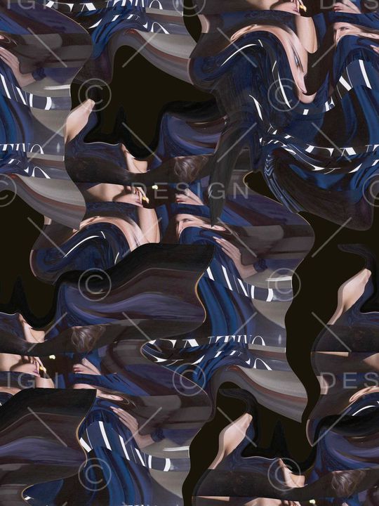 复古印花华亿平台图片