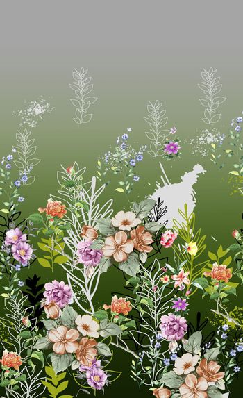 584722-浪漫花卉-花卉