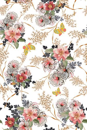 手绘印花华亿平台图片