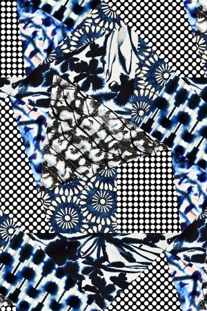 几何、扎染、民族风印花华亿平台图片