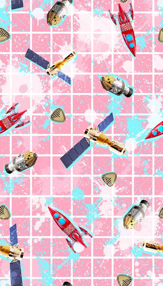 格纹、喷溅、飞船印花华亿平台图片