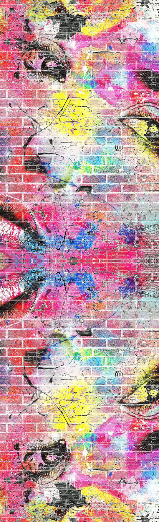 抽象印花华亿平台图片