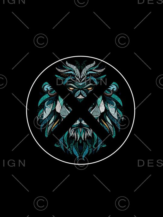 潮流男装印花华亿平台图片