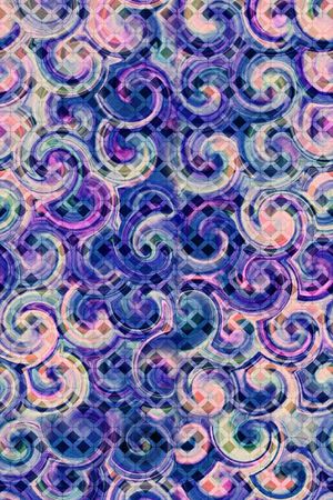 抽象印花华亿平台图片