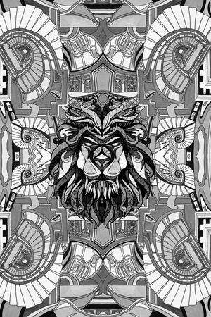 潮流男装印花华亿平台图片