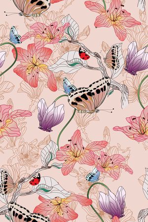 清新印花华亿平台图片