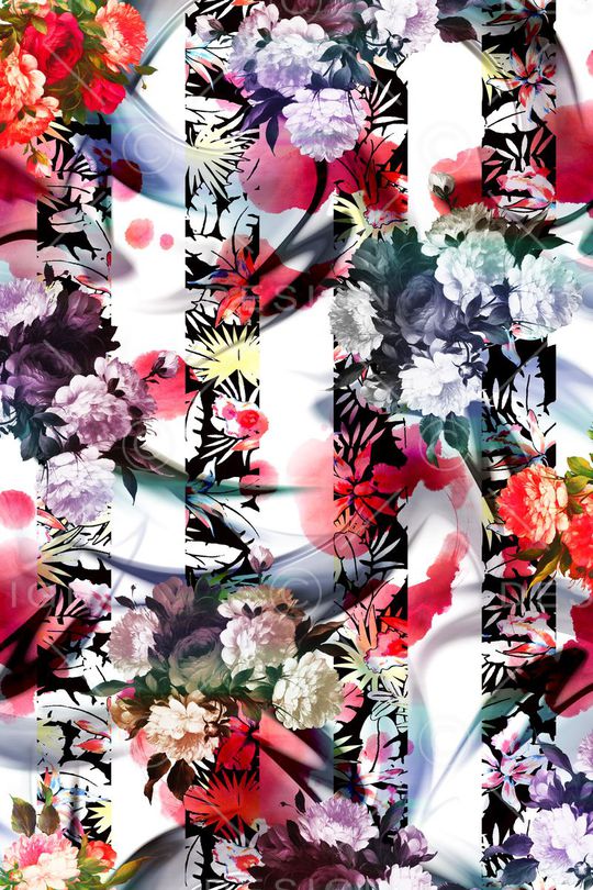 几何印花华亿平台图片