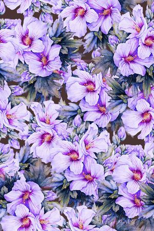 手绘中国风印花华亿平台图片