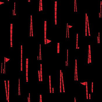 585022-流行简洁竹干几何三角