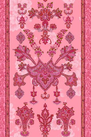 佩斯利印花华亿平台图片