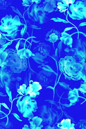 水彩风印花华亿平台图片