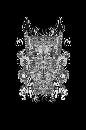 潮流男装印花华亿平台图片