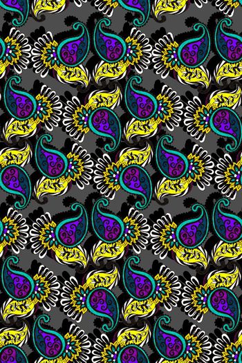 585133-佩斯利腰果纹女装