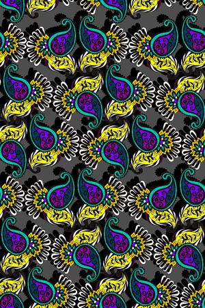 佩斯利印花华亿平台图片