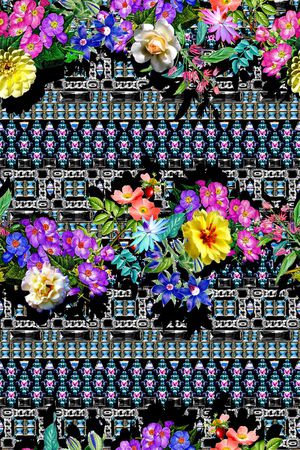 时尚印花华亿平台图片