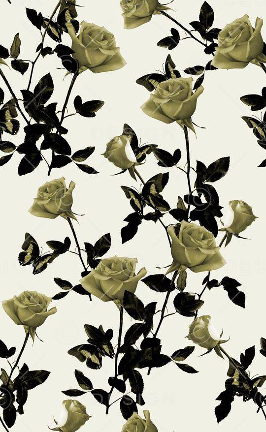 黑白格调印花华亿平台图片