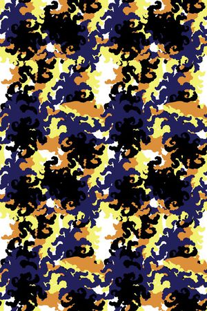 斑驳印花华亿平台图片