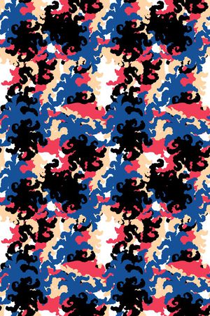 斑驳印花华亿平台图片