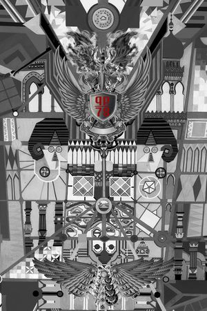 潮流男装印花华亿平台图片