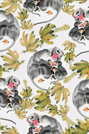 动物印花华亿平台图片