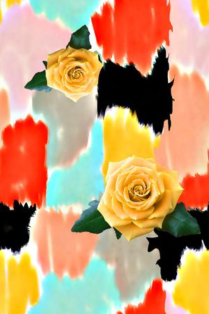 抽象几何清爽梦幻艺术平底立体手绘满版最新高清数码蕾丝民族中国风绣花珠宝肌理时尚潮

流大牌复古欧美风抽象女装图案印花华亿平台图片