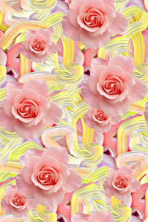 抽象几何清爽梦幻艺术平底立体手绘满版最新高清数码蕾丝民族中国风绣花珠宝肌理时尚潮

流大牌复古欧美风时尚潮流印花华亿平台图片