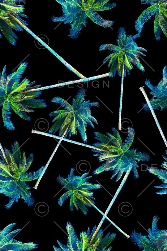 热带风情印花华亿平台图片