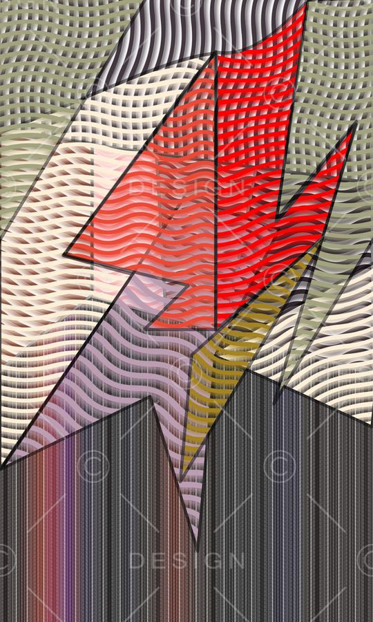 几何印花华亿平台图片