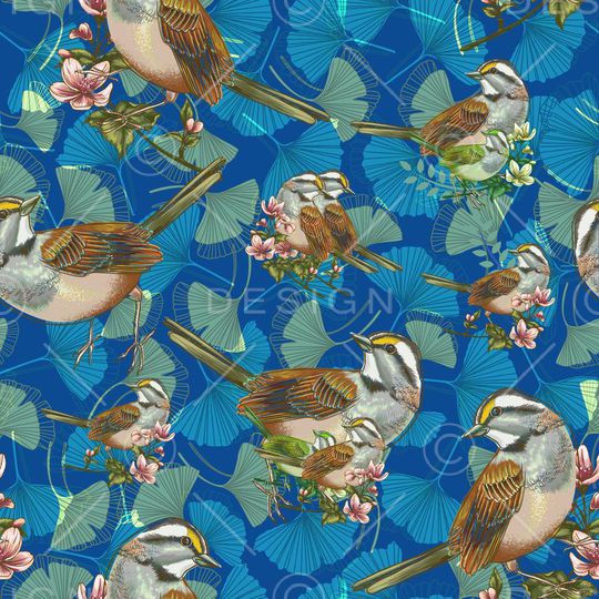 鸟印花华亿平台图片