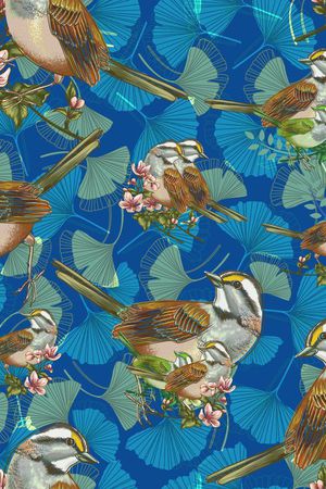 鸟印花华亿平台图片