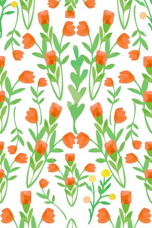 自然写意印花华亿平台图片