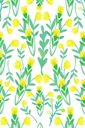 自然写意印花华亿平台图片