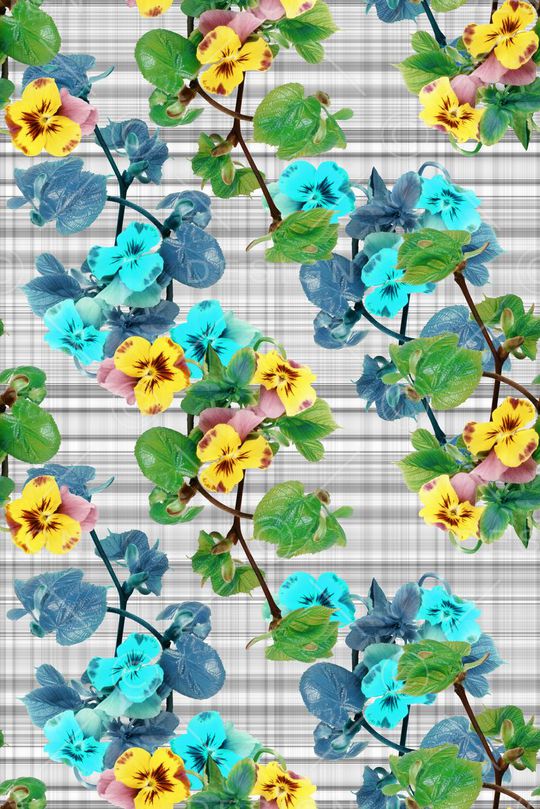 乱花印花华亿平台图片