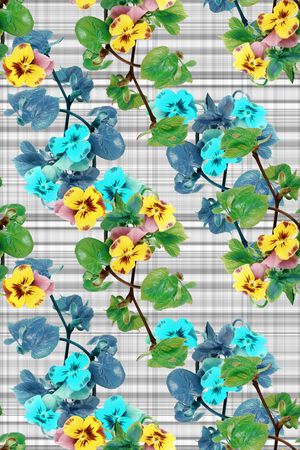 乱花印花华亿平台图片