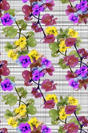 乱花印花华亿平台图片