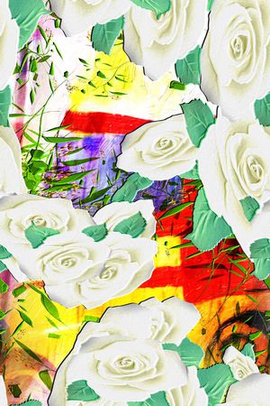 小清新印花华亿平台图片