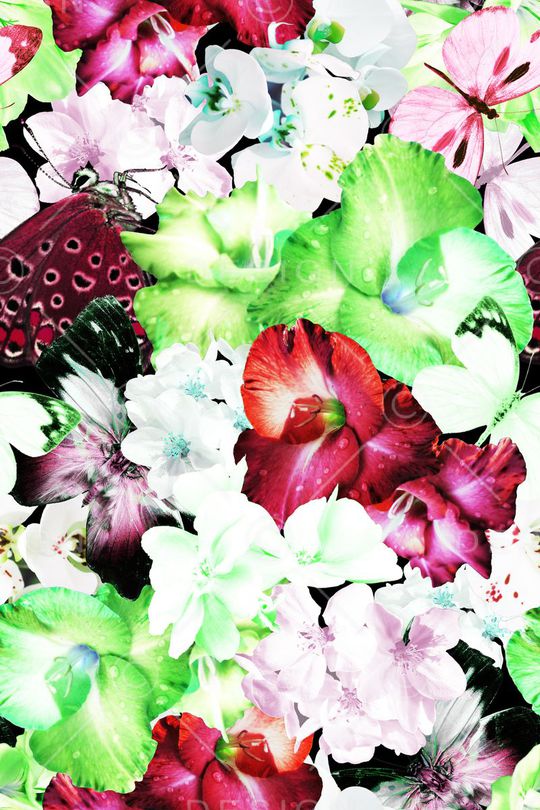 甜美 清新印花华亿平台图片