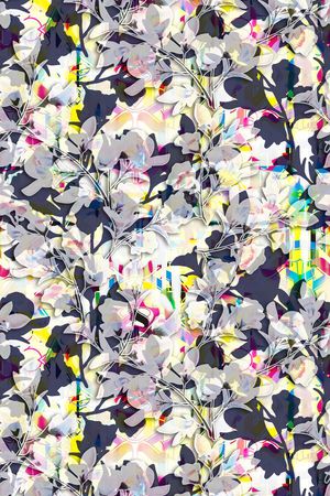 潮流时尚印花华亿平台图片