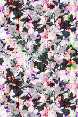 潮流时尚印花华亿平台图片