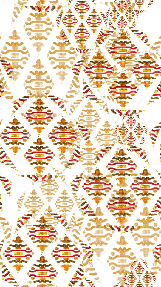 抽象图案印花华亿平台图片