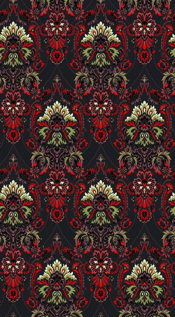 585532-手绘民族风花纹组合