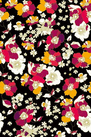 手绘印花华亿平台图片