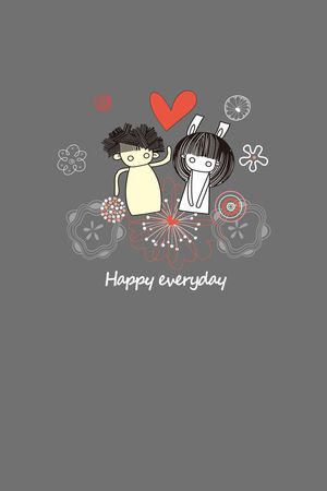 插画印花华亿平台图片