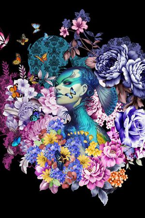 民族风印花华亿平台图片