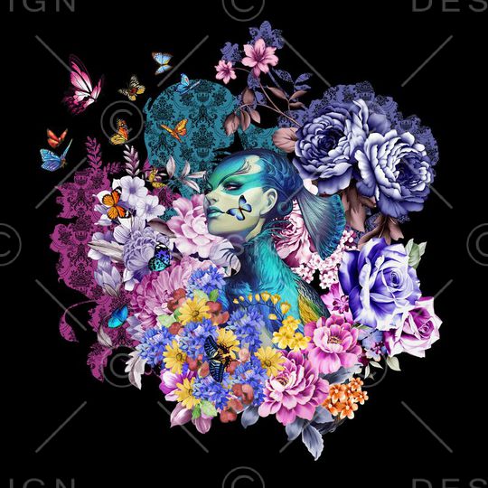 民族风印花华亿平台图片