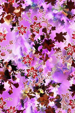 欧美大气印花华亿平台图片