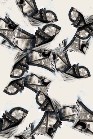 复古印花华亿平台图片